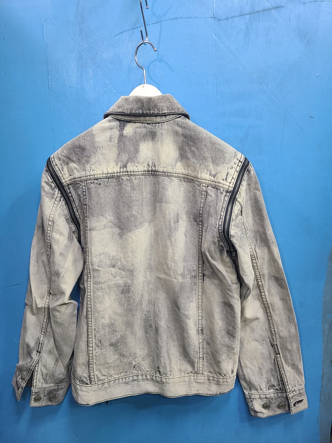 희귀템 일본 그런지펑크 버닝쇼 데님자켓 상품이미지7