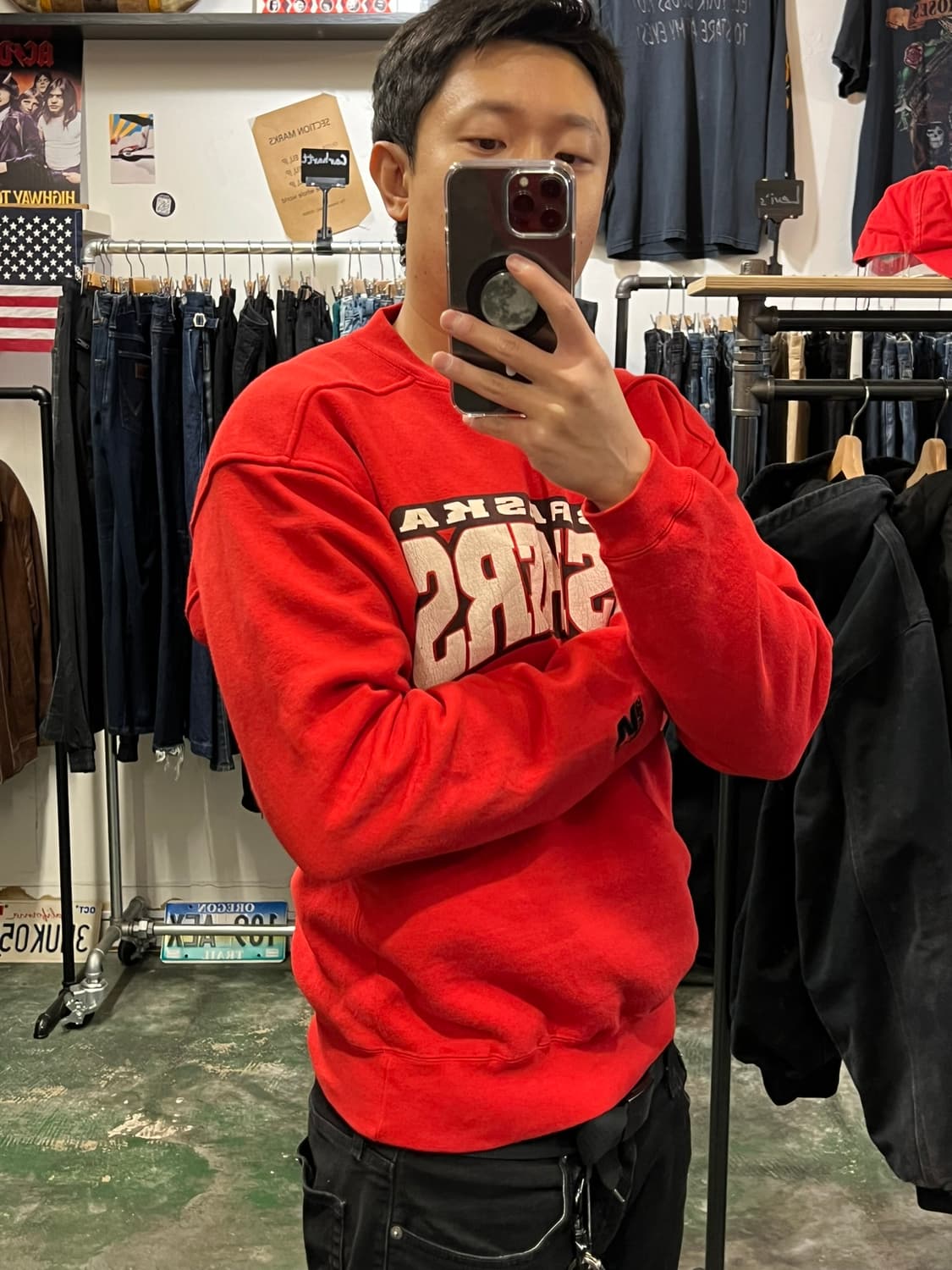 90's [S] 스타터 네브라스카 허스커스 스웻셔츠 빈티지 맨투맨 상품이미지9