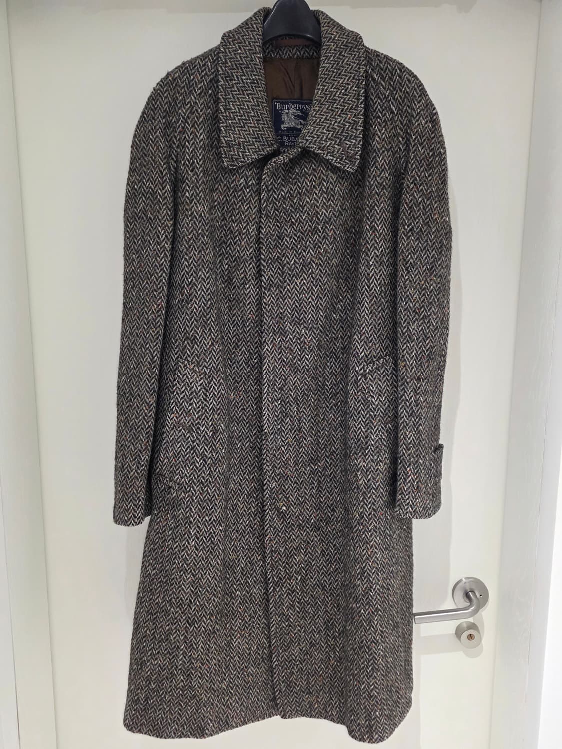(마지막 가격인하)버버리 아이리쉬 트위드 코트 상품이미지1