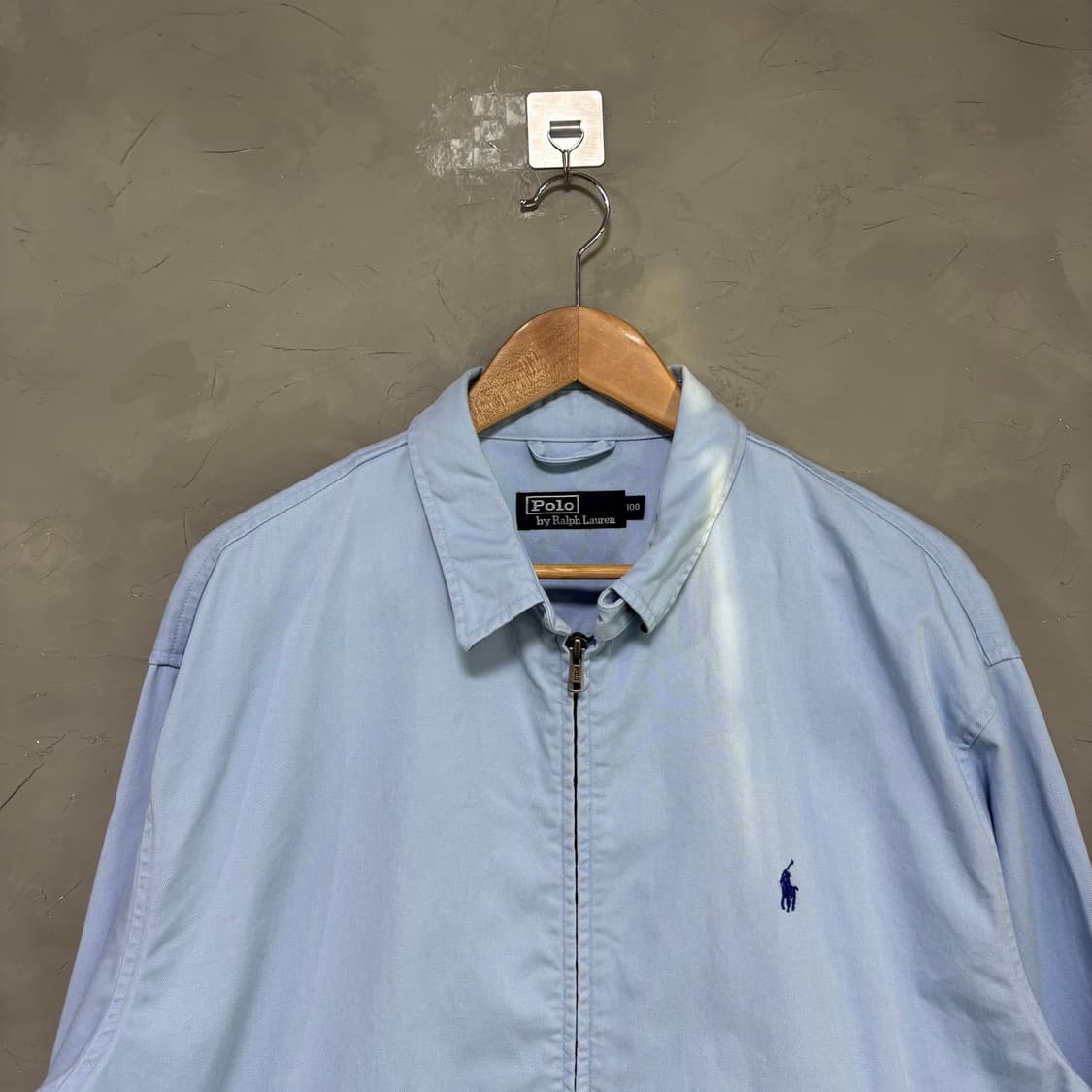 90s 폴로 랄프로렌 스윙탑 자켓 스카이 블루 상품이미지2