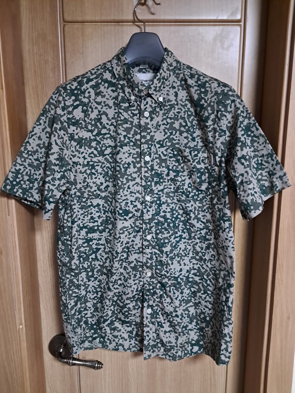 칼하트 여성 카모 셔츠 M 상품이미지1