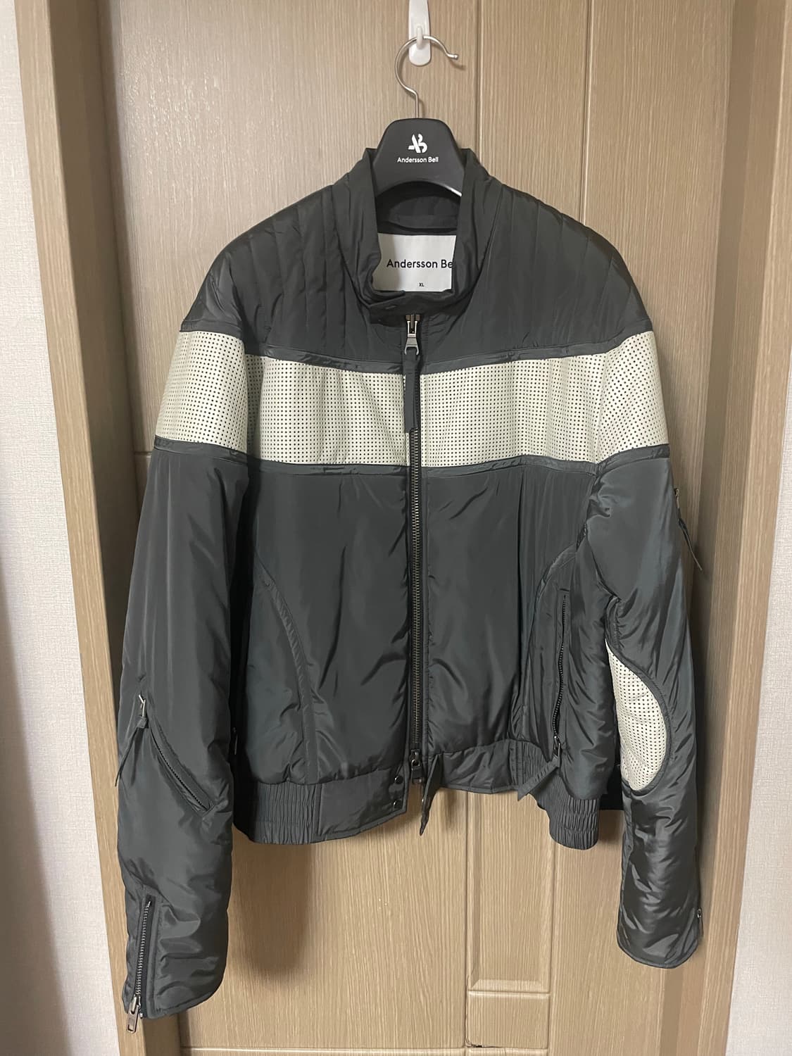 앤더슨벨 브라이언 바이커 패디드 자켓 상품이미지1