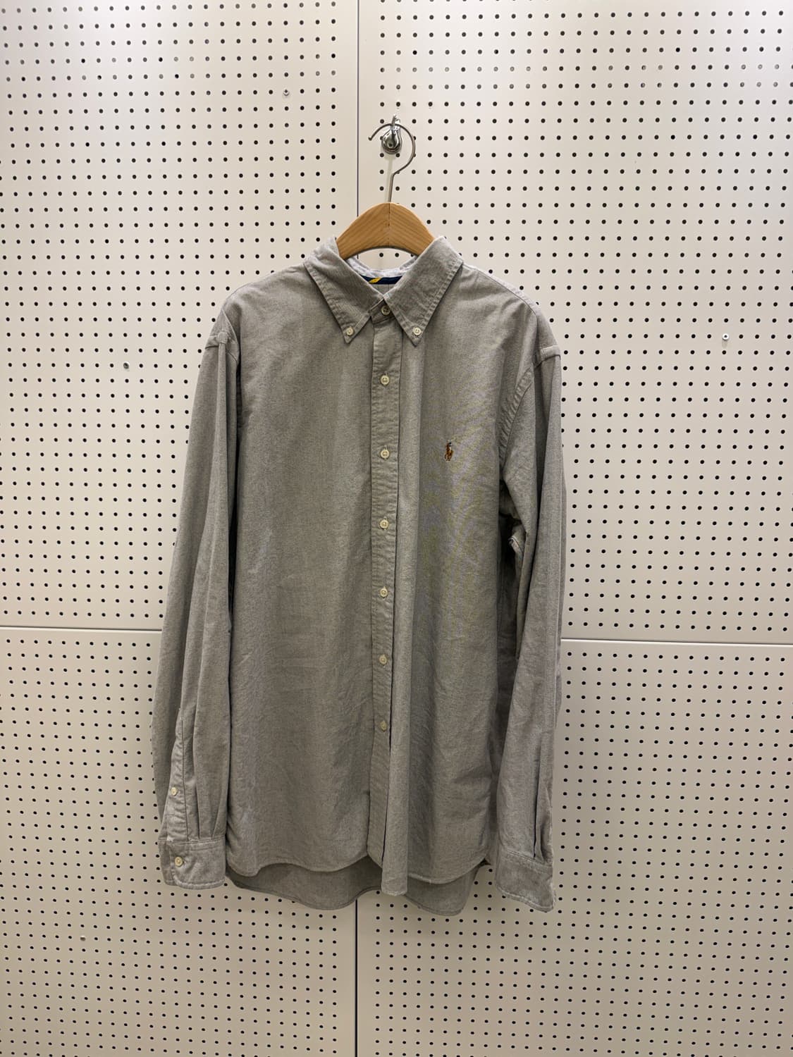 폴로랄프로렌 그레이 옥스포드 셔츠 U1269 상품이미지2