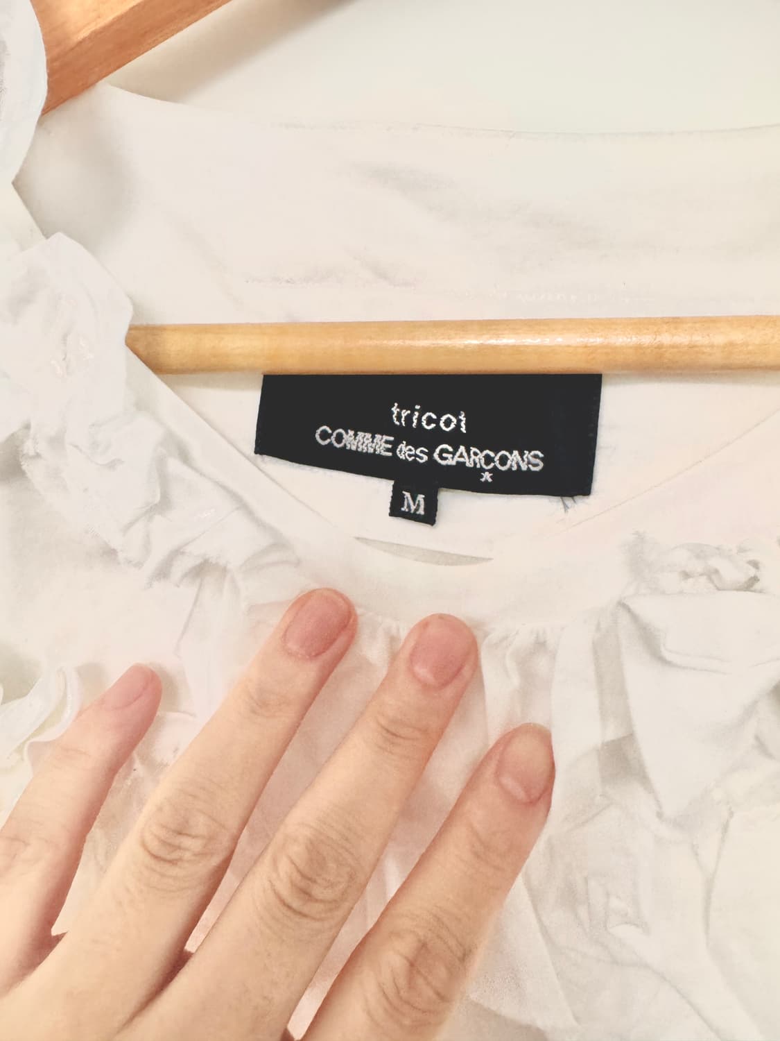 Comme des garcons tricot 블라우스 m 상품이미지3