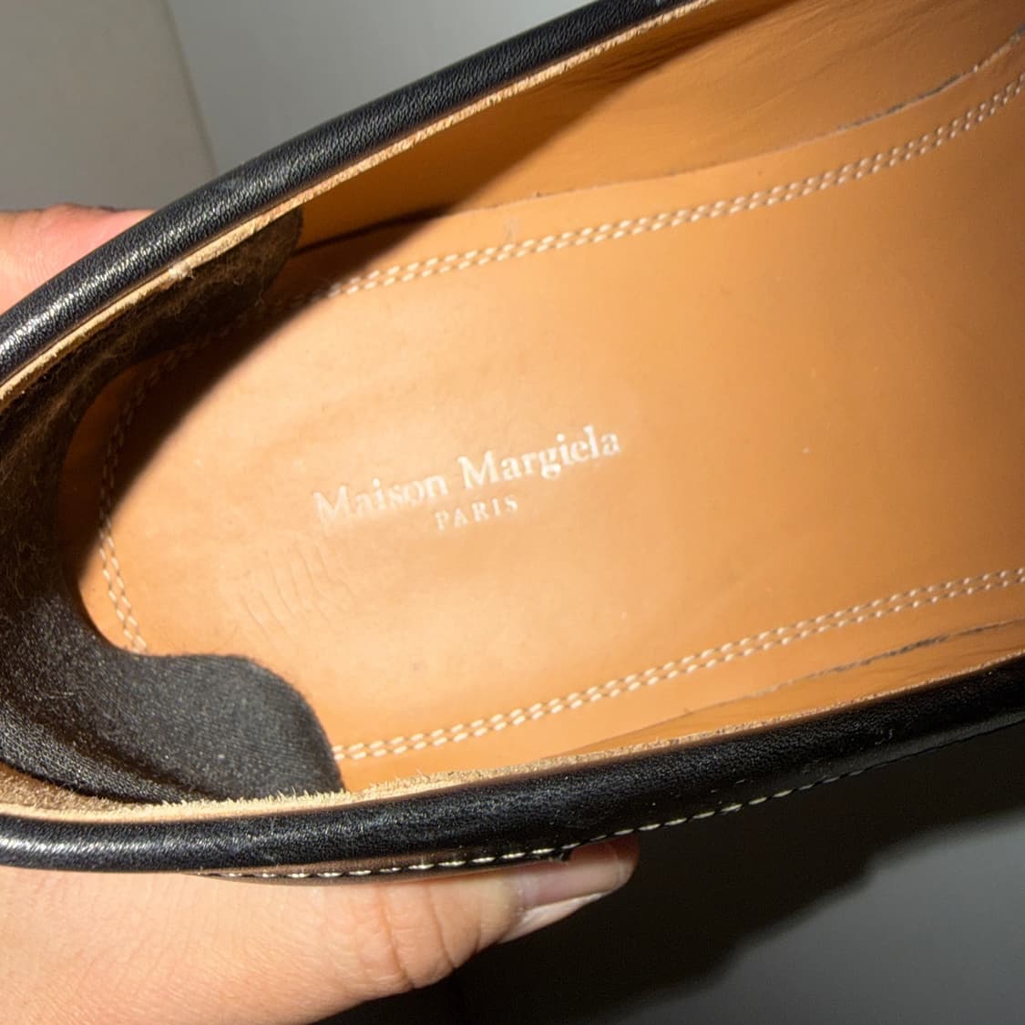 메종 마르지엘라 스티치 스퀘어토 로퍼 41 (250-255) 상품이미지6