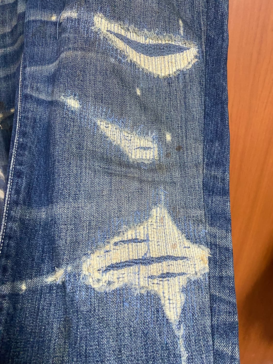 [LEVIS] 리바이스 501 기무라타쿠야 데님 34사이즈(폭수선o) 상품이미지2