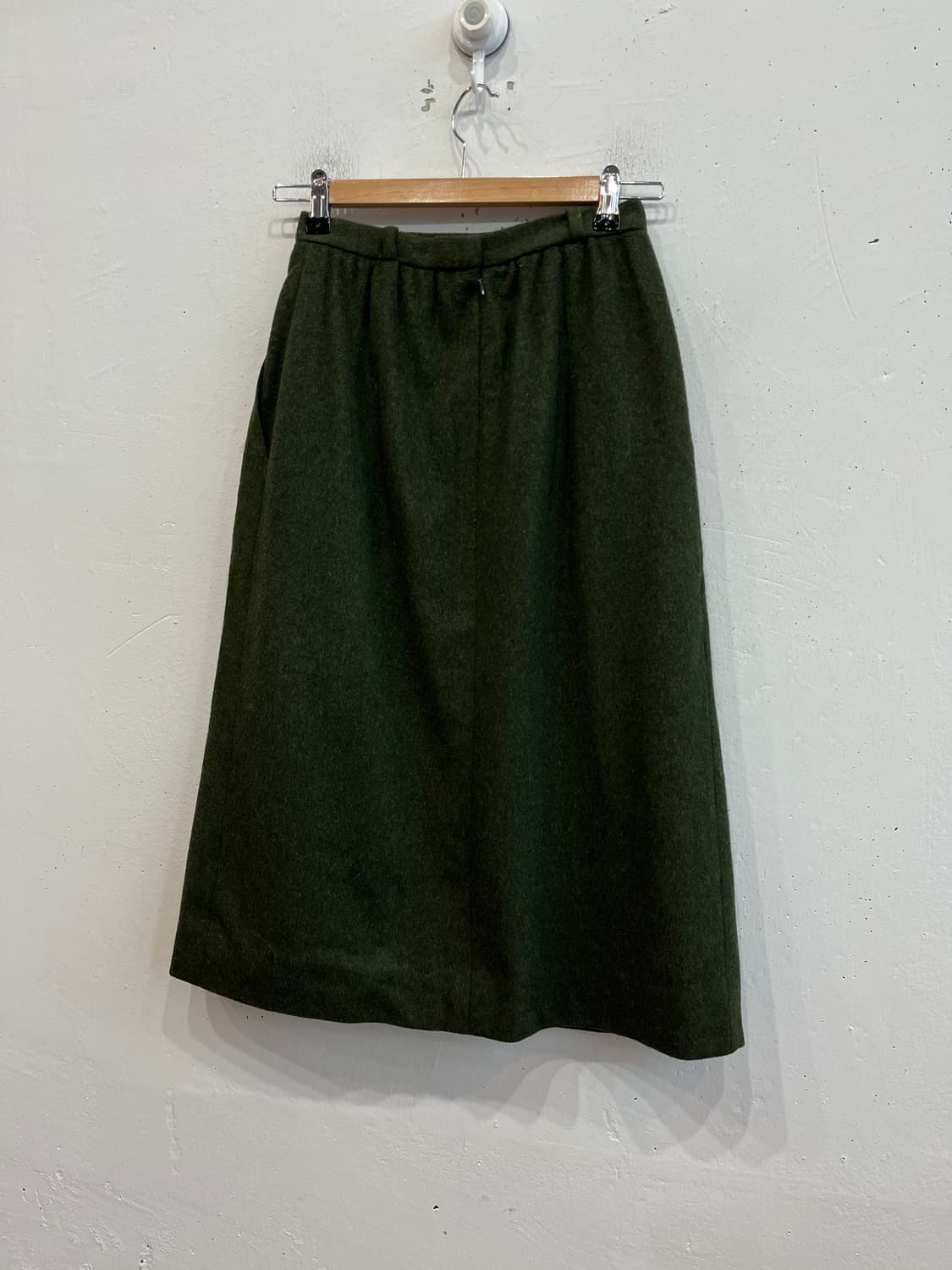 지방시 퓨어 실크 울 스커트 치마 Made in SWISS 상품이미지5