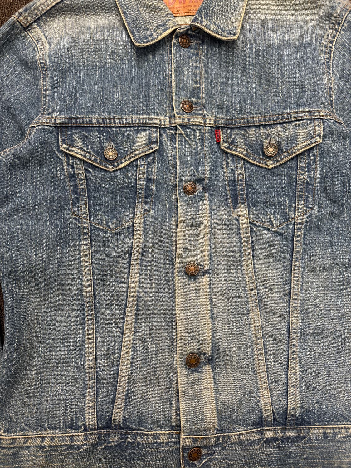 L)에드윈 빈티지 3세대 데님자켓 상품이미지5
