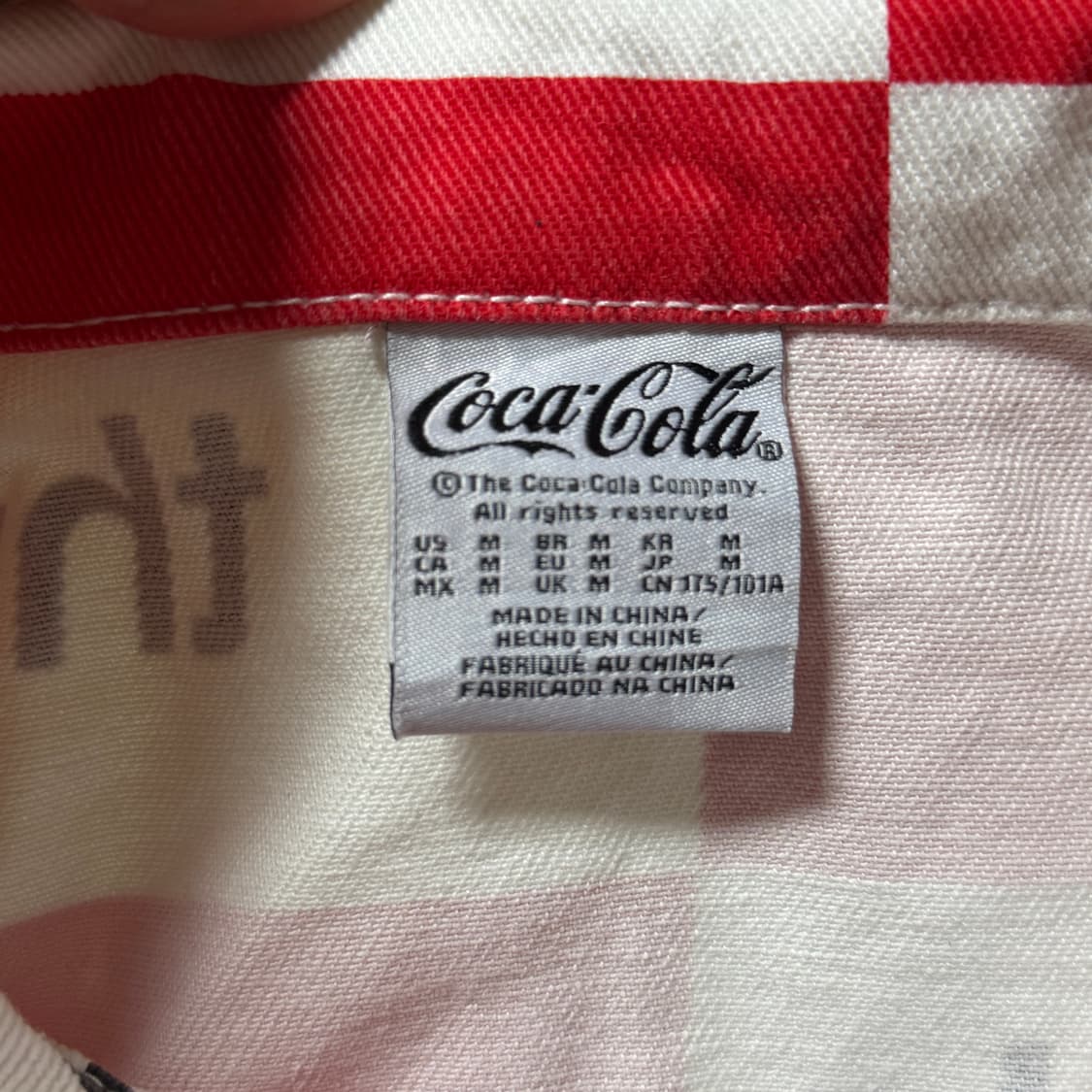 빈티지 코카콜라 데님 트래커 자켓 상태굿 상품이미지4