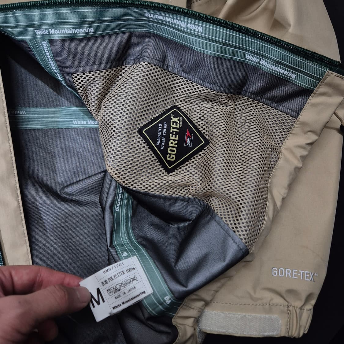 화이트 마운티니어링 고어텍스 M 사이즈 자켓 상품이미지2