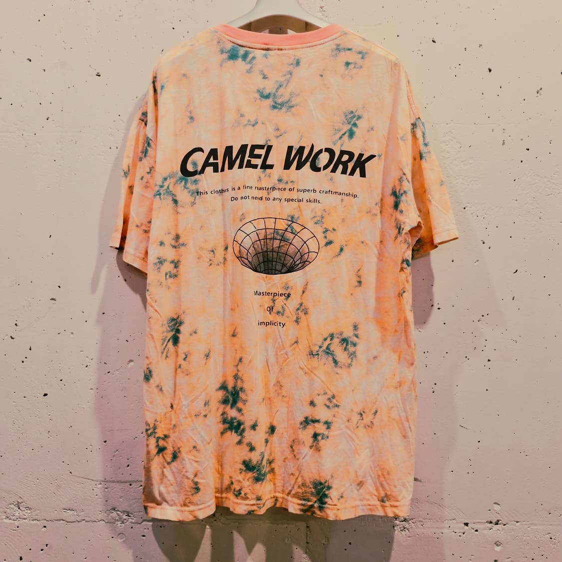 CAMEL WORK 카멜워크 CW 타이다이 반팔 티셔츠 새상품 상품이미지5