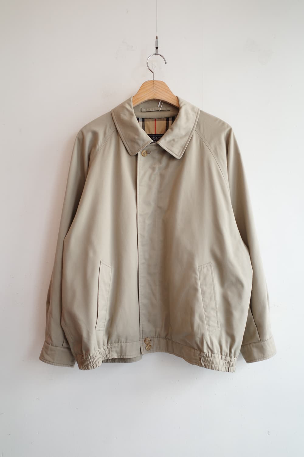 90s Burberry 버버리 빈티지 블루종 점퍼 상품이미지1