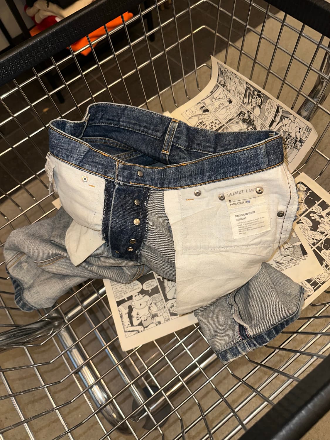 1999’s Helmut Lang classic Italian denim 상품이미지3