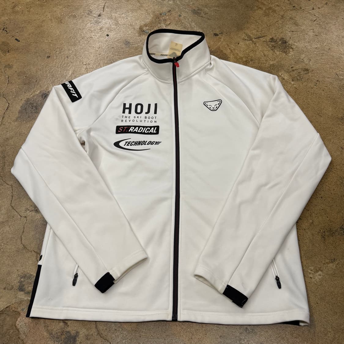 [정품/XL] DYNAFIT HOJI 트랙 자켓 화이트 b14 상품이미지2