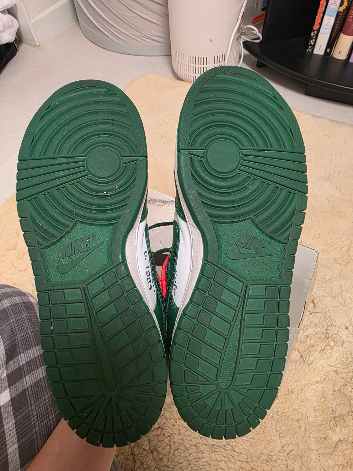 나이키 오프화이트 덩크 그린 270 상품이미지3