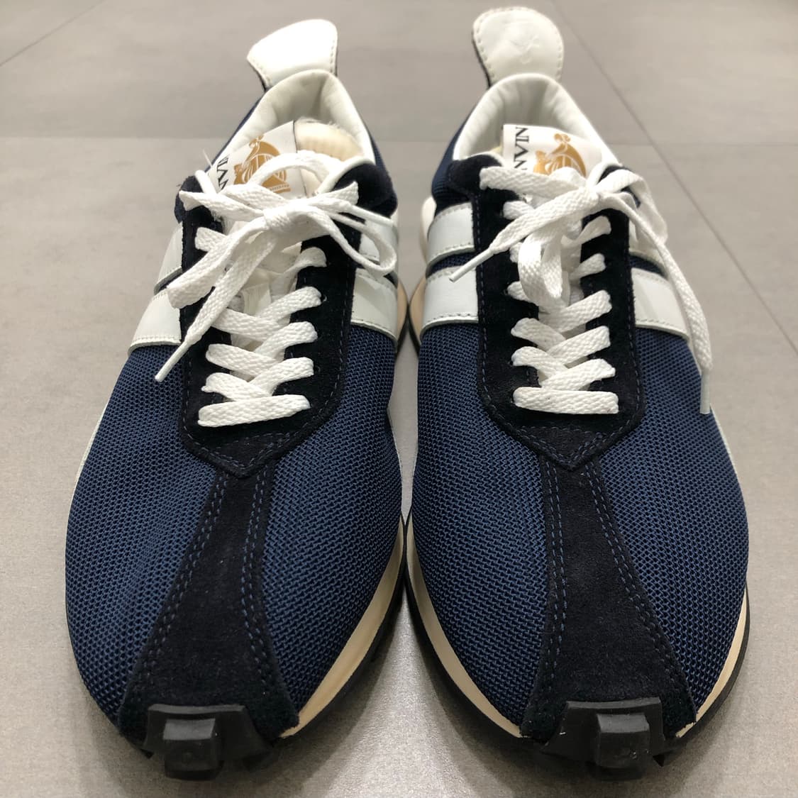 랑방 lanvin 메쉬 범퍼 러너 트레이너 스니커즈 44 상품이미지2