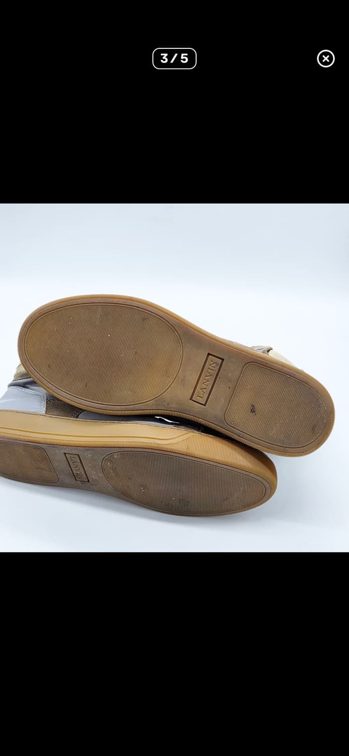 랑방 하이탑 스니커즈 토프 새틴 (10) 압구정 vibe 상품이미지3