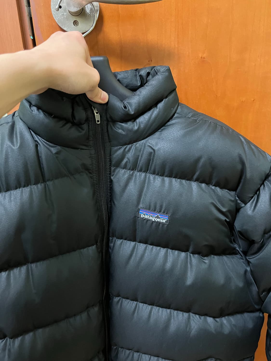 (L)00s 파타고니아 패커블 다운 패딩 블랙 상품이미지2