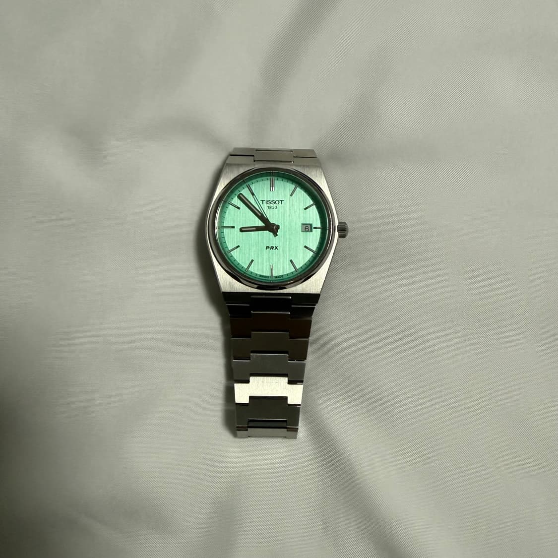 티쏘 prx 40mm 쿼츠 민트색 (티파니) 판매합니다 상품이미지2