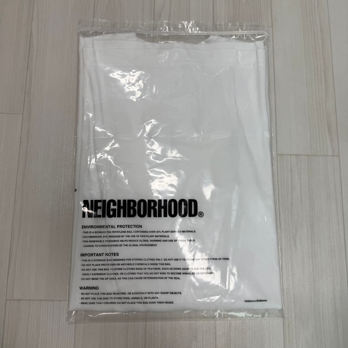 [L] 네이버후드 동경 반팔 티셔츠 새상품 상품이미지2