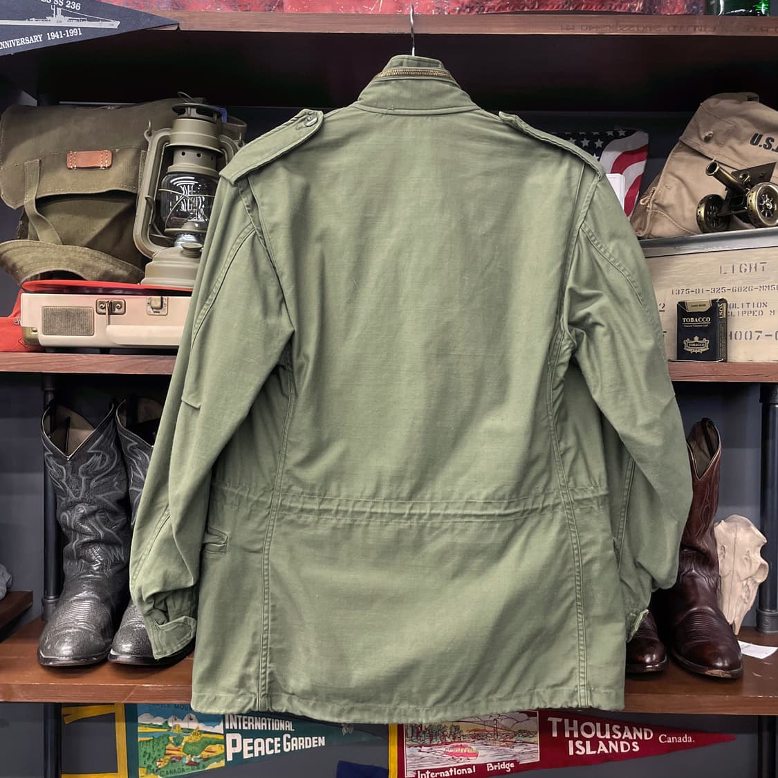 70s 알파인더스트리 M-65 필드자켓 오리지널 밀리터리 야상 N356 상품이미지2