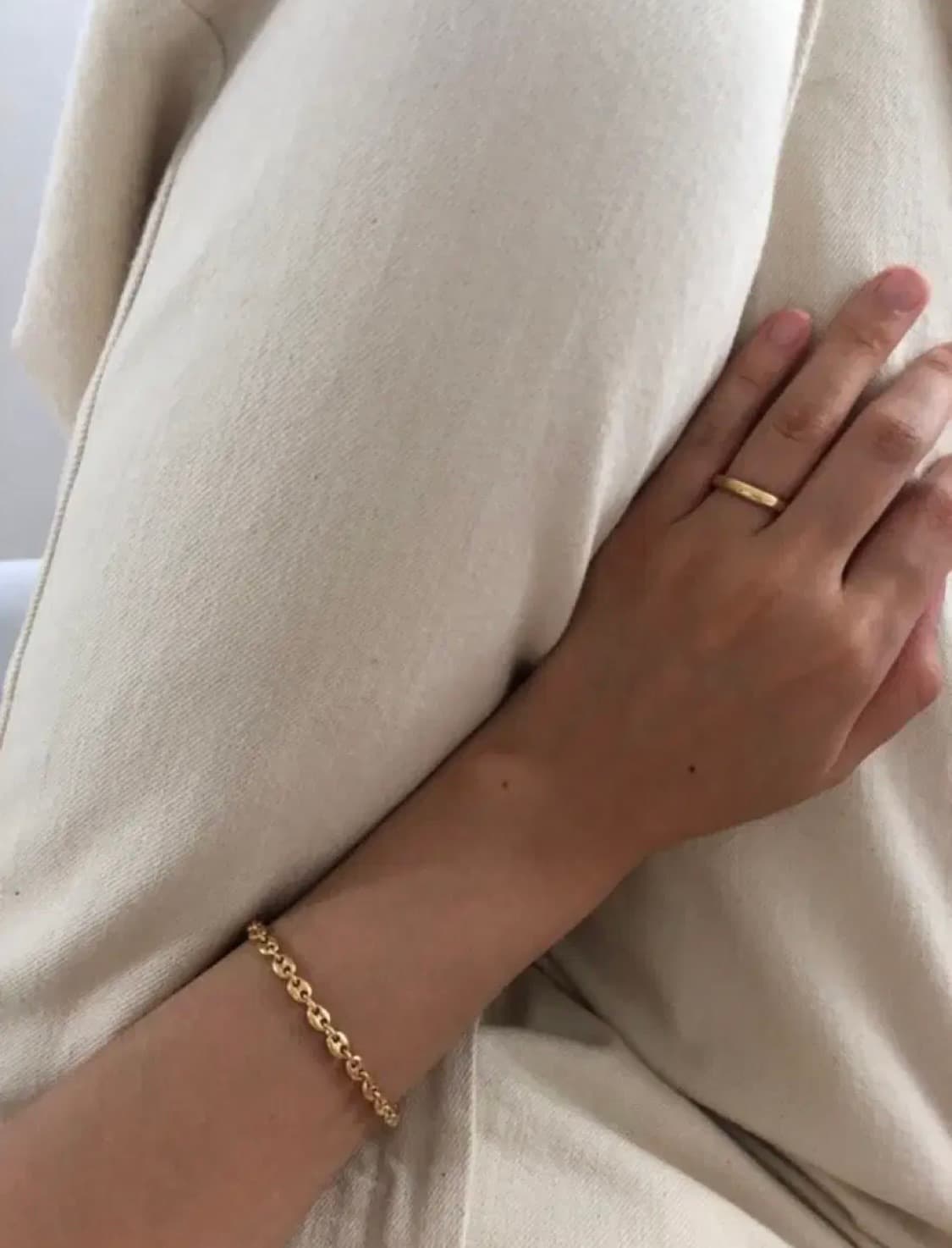 엉썽 골드링 TUNE SINGLE RINGS(18k Gold plated 상품이미지5