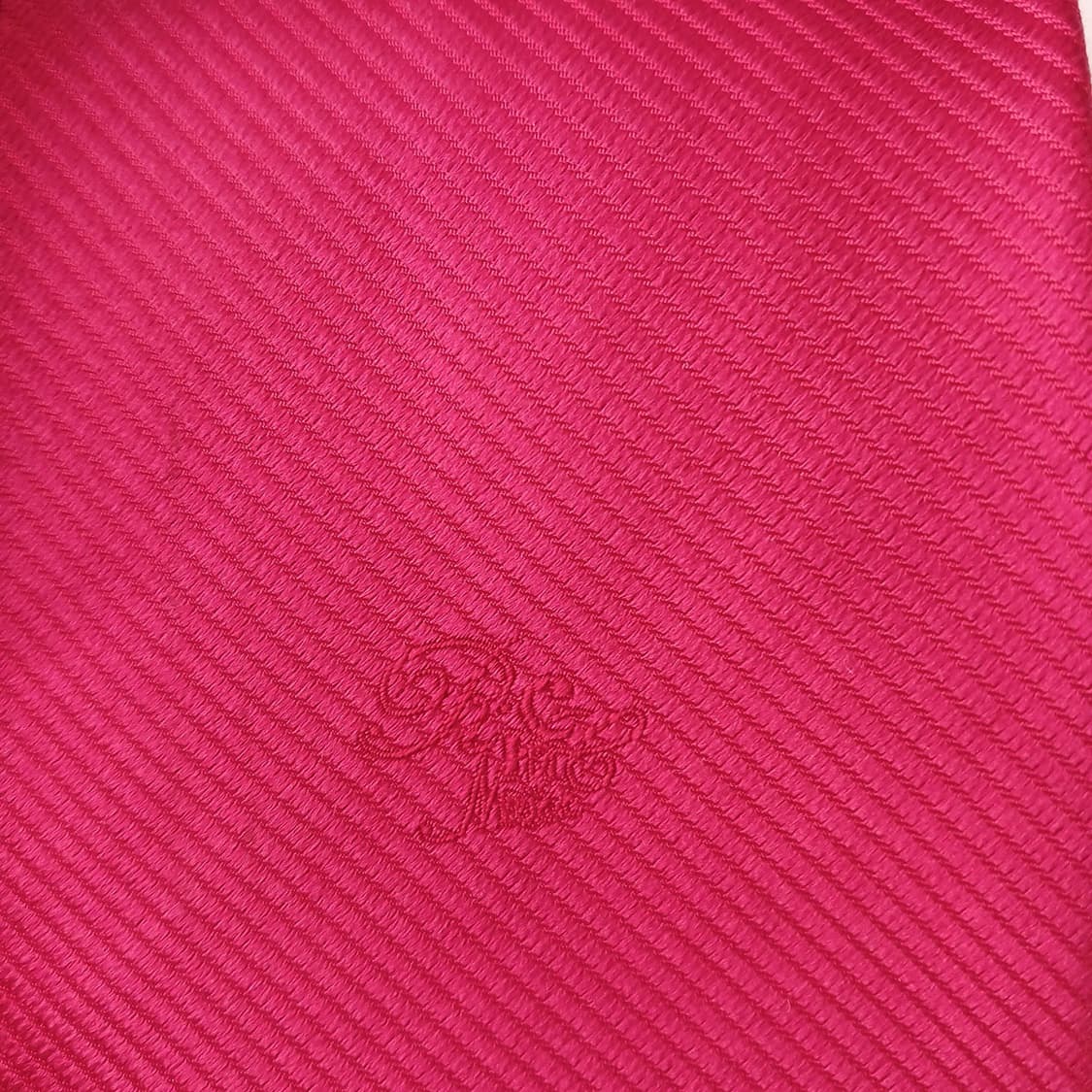 니나리치 실크 레드 솔리드 넥타이 9cm A+등급 A19248
 상품이미지6