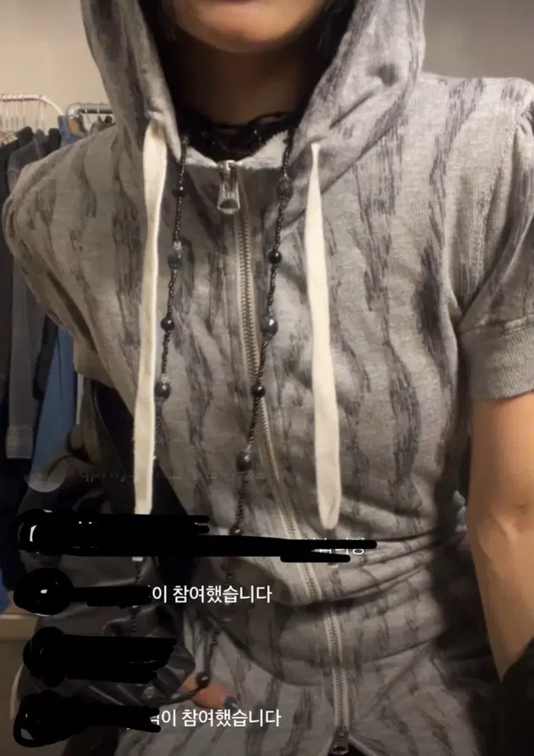 아르마니 armani 빈티지 후드 미니 원피스 상품이미지2