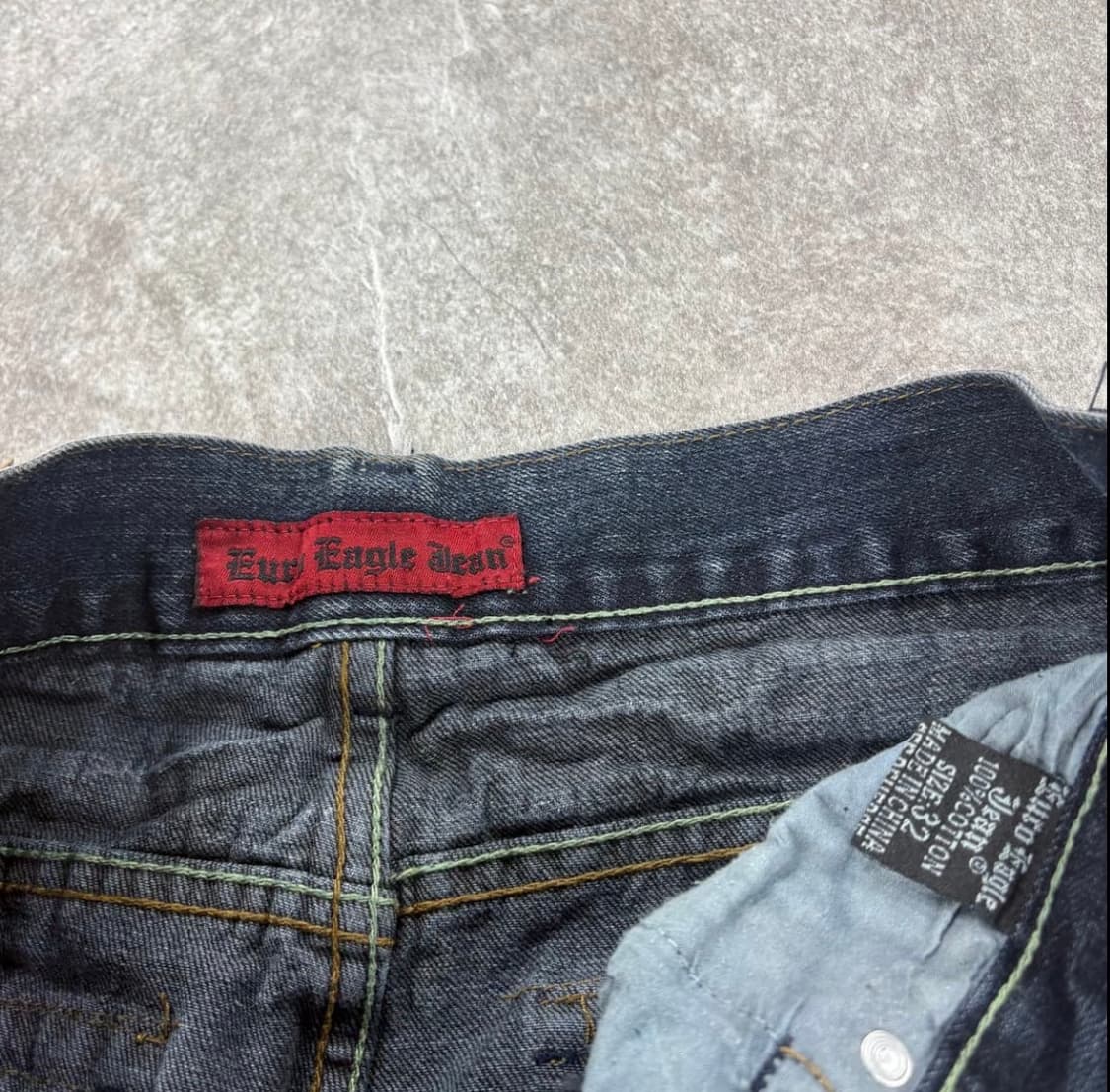 빈티지 데님 팬츠 상품이미지4