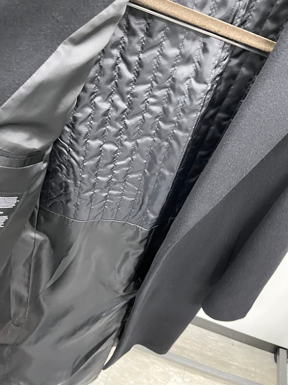 100) 지오송지오 캐시미어 울 롱코트  상품이미지5