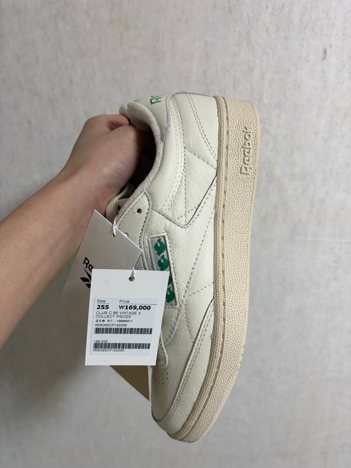 컬렉트피시스 리복 255 새상품 상품이미지5