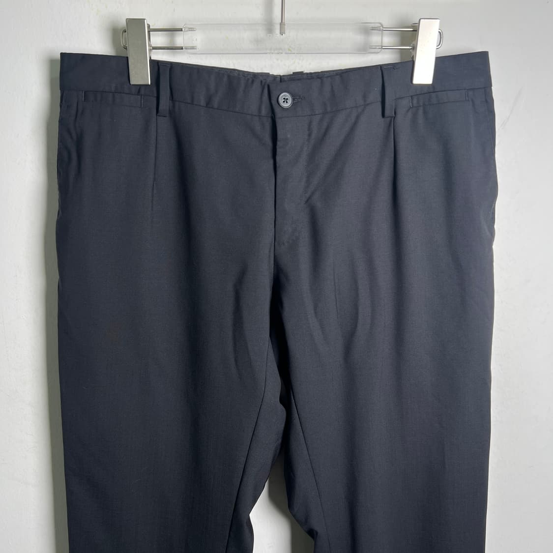 D&G 돌체앤가바나 블랙 버진울 슬랙스 팬츠 50 상품이미지5