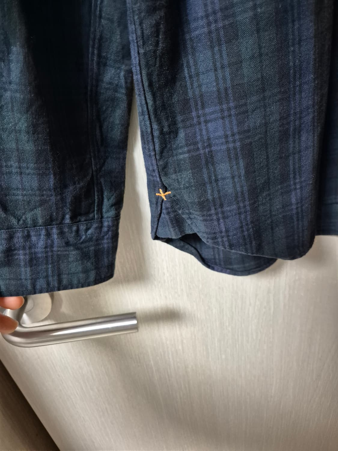 BEAMS 빔즈 플러스 체크 OCBE 셔츠 체크남방 XL 남성 상품이미지6