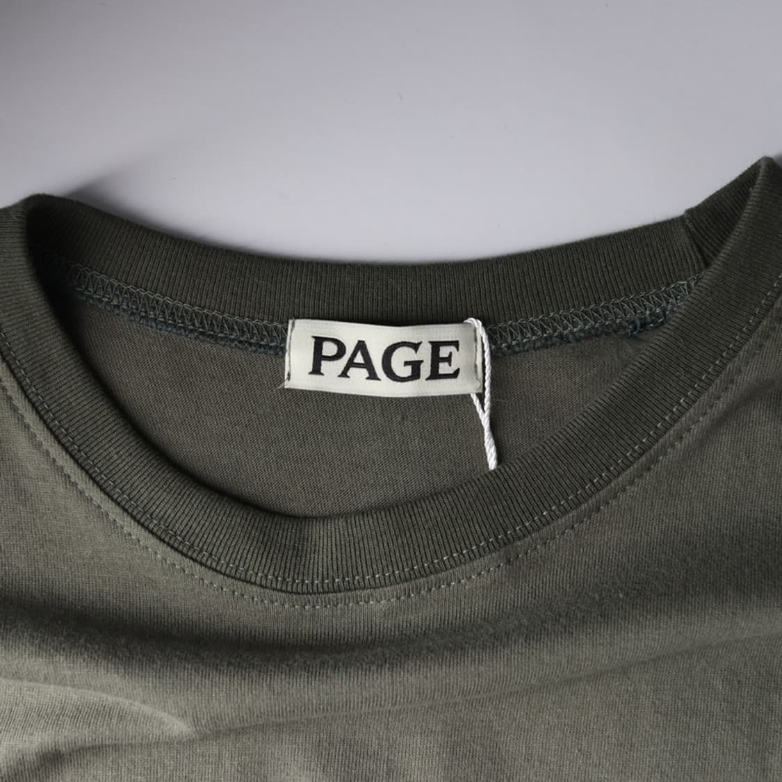 PAGE 90s 밀리터리 스텐실 그래픽 빈티지 티셔츠 상품이미지5