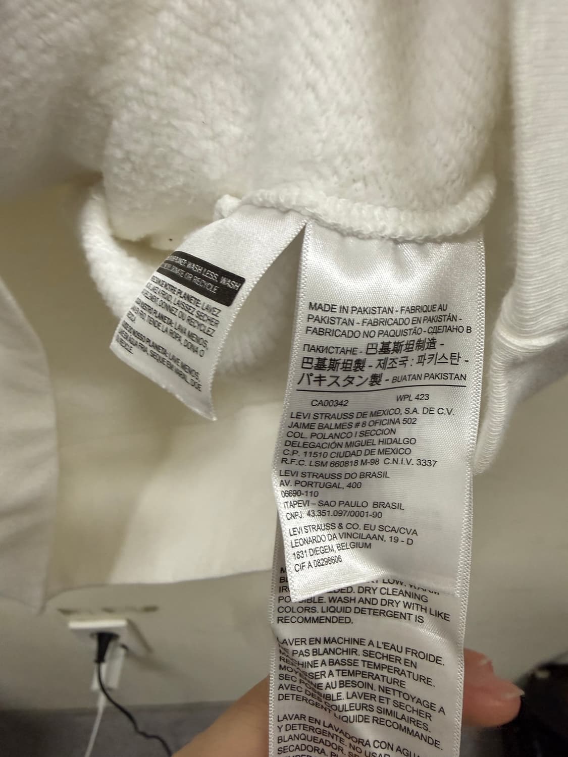 리바이스 후드티 상품이미지3