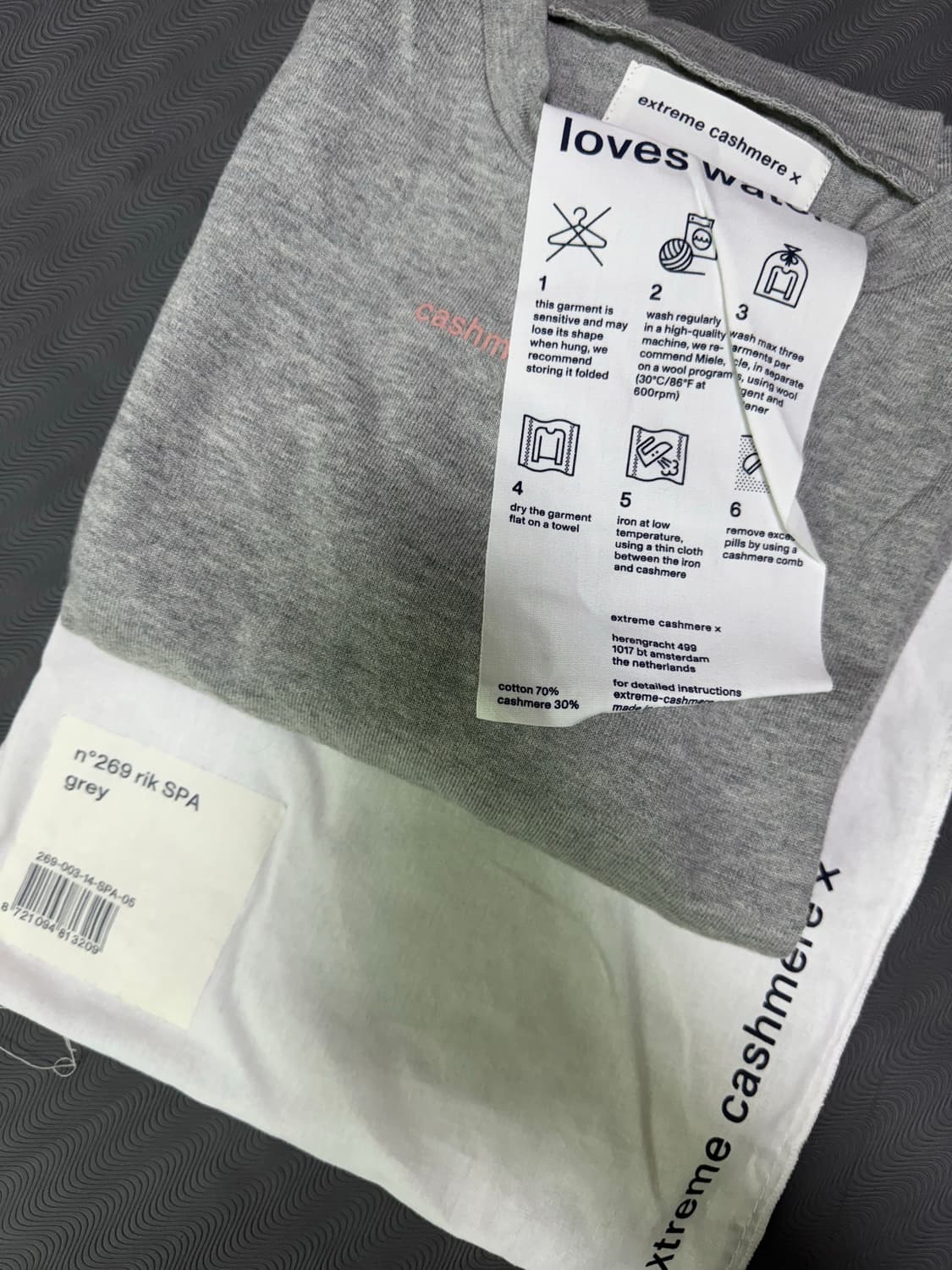 [F] extreme cashmere 익스트림 캐시미어 rik 반팔 상품이미지4