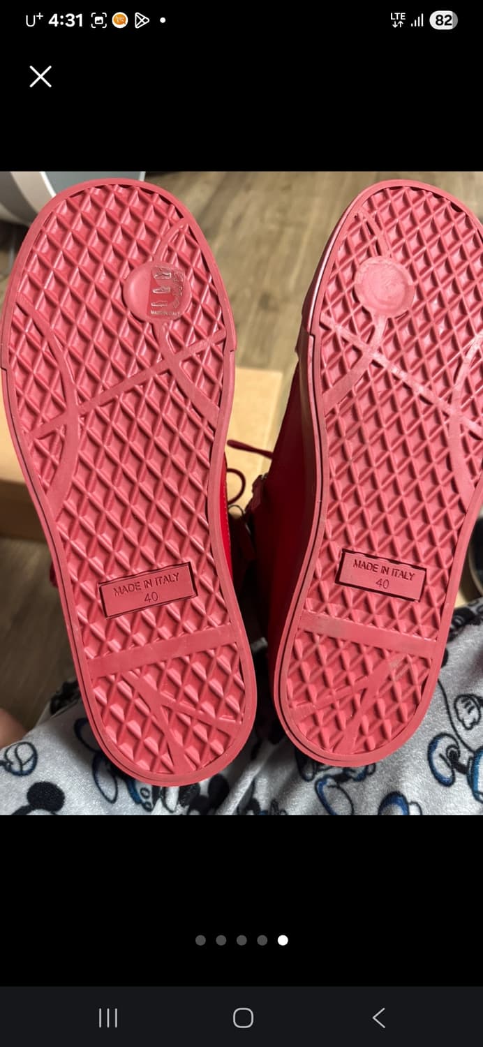 쥬세페 자노티 하이탑 새제품 사이즈L 상품이미지5