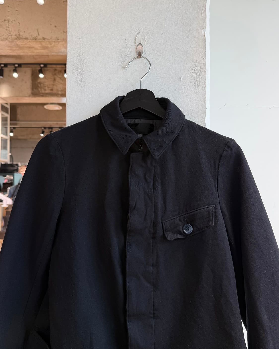 꼼데가르송 robe de chambre 블랙 AD2002 레이어드 자켓  상품이미지3