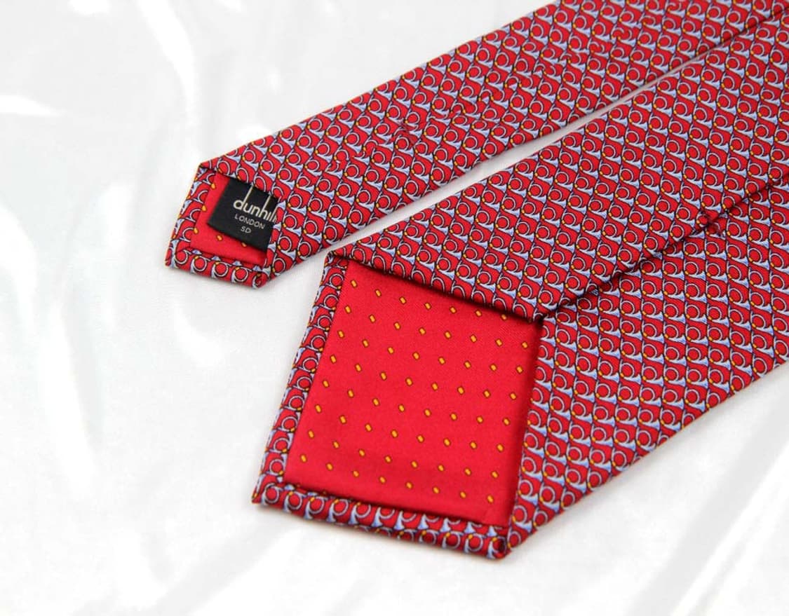 던힐 9.4cm A+등급 남자 명품 넥타이 상품이미지4