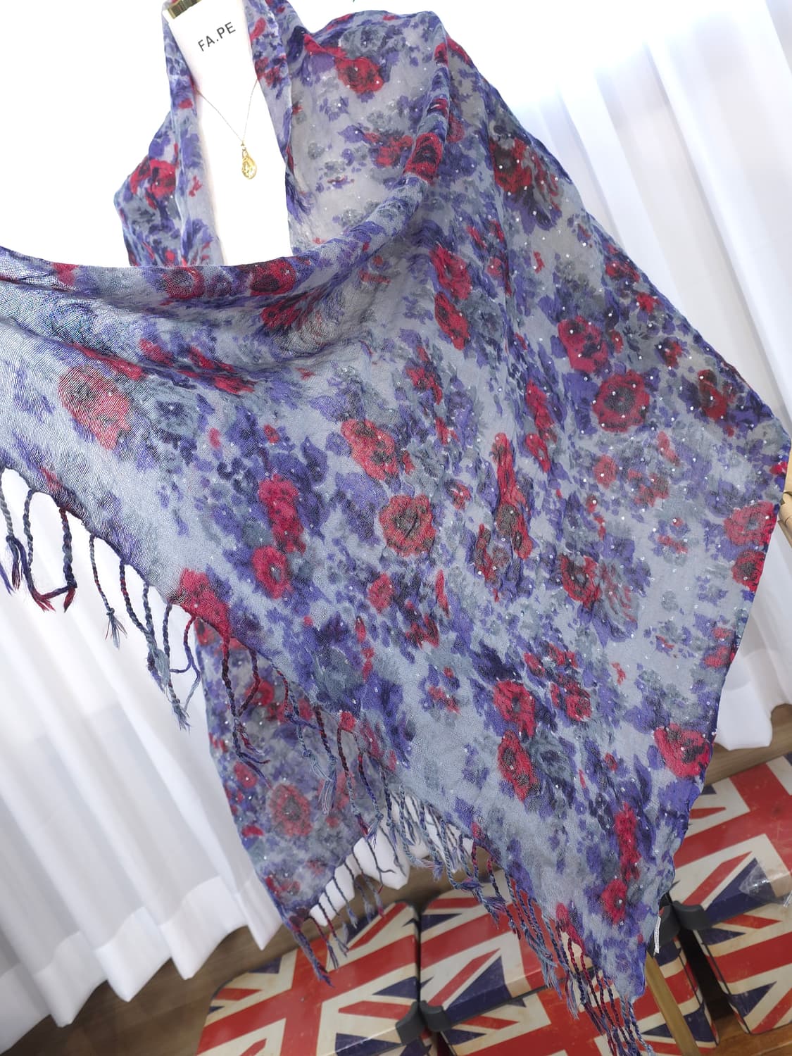 Glen Prince 울100% 4계절 머플러 상품이미지2