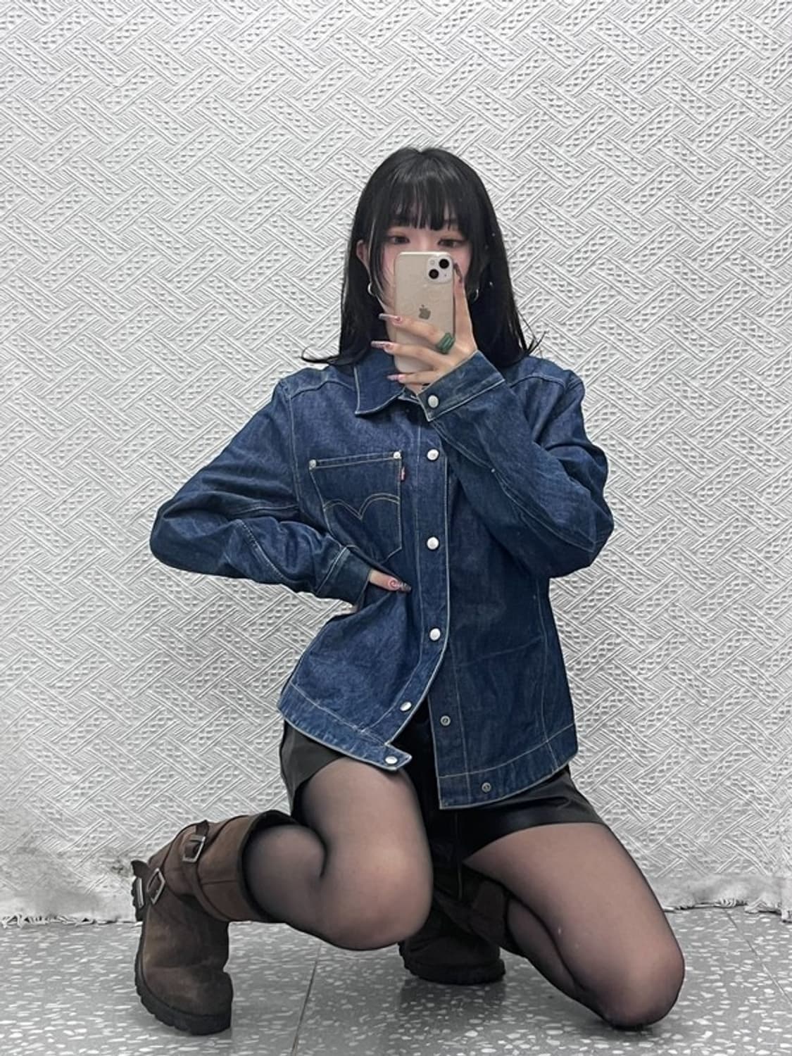 리바이스 엔지니어드진 레트로 캐주얼 빈티지 데님자켓 M C11659 상품이미지2