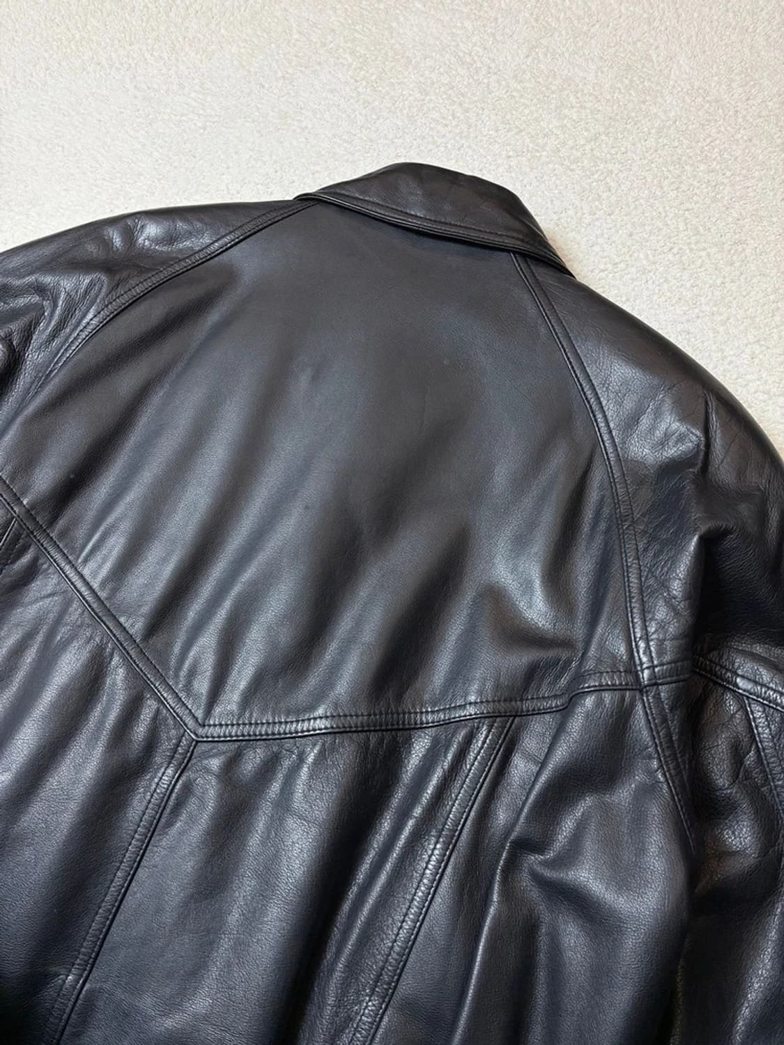 GAUCCI 90's 리얼 소가죽 항공 자켓 PN6646    상품이미지5