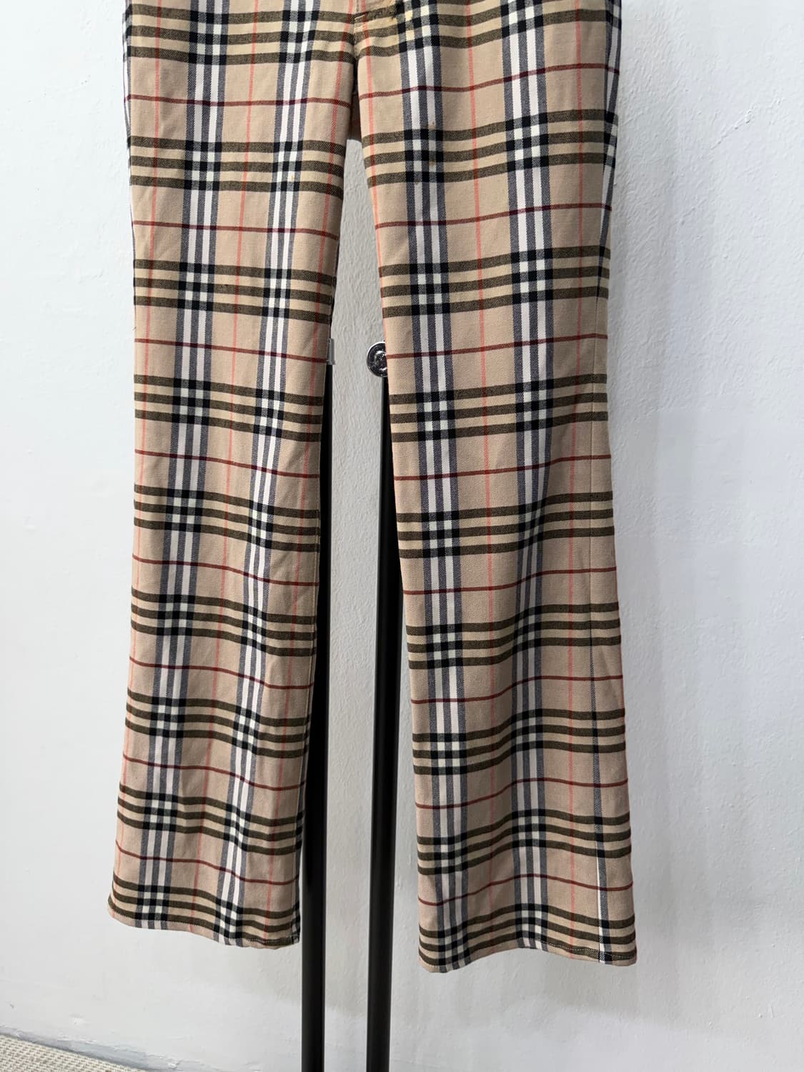 정품) 버버리 여성 노바체크 바지 36(26) 상품이미지3