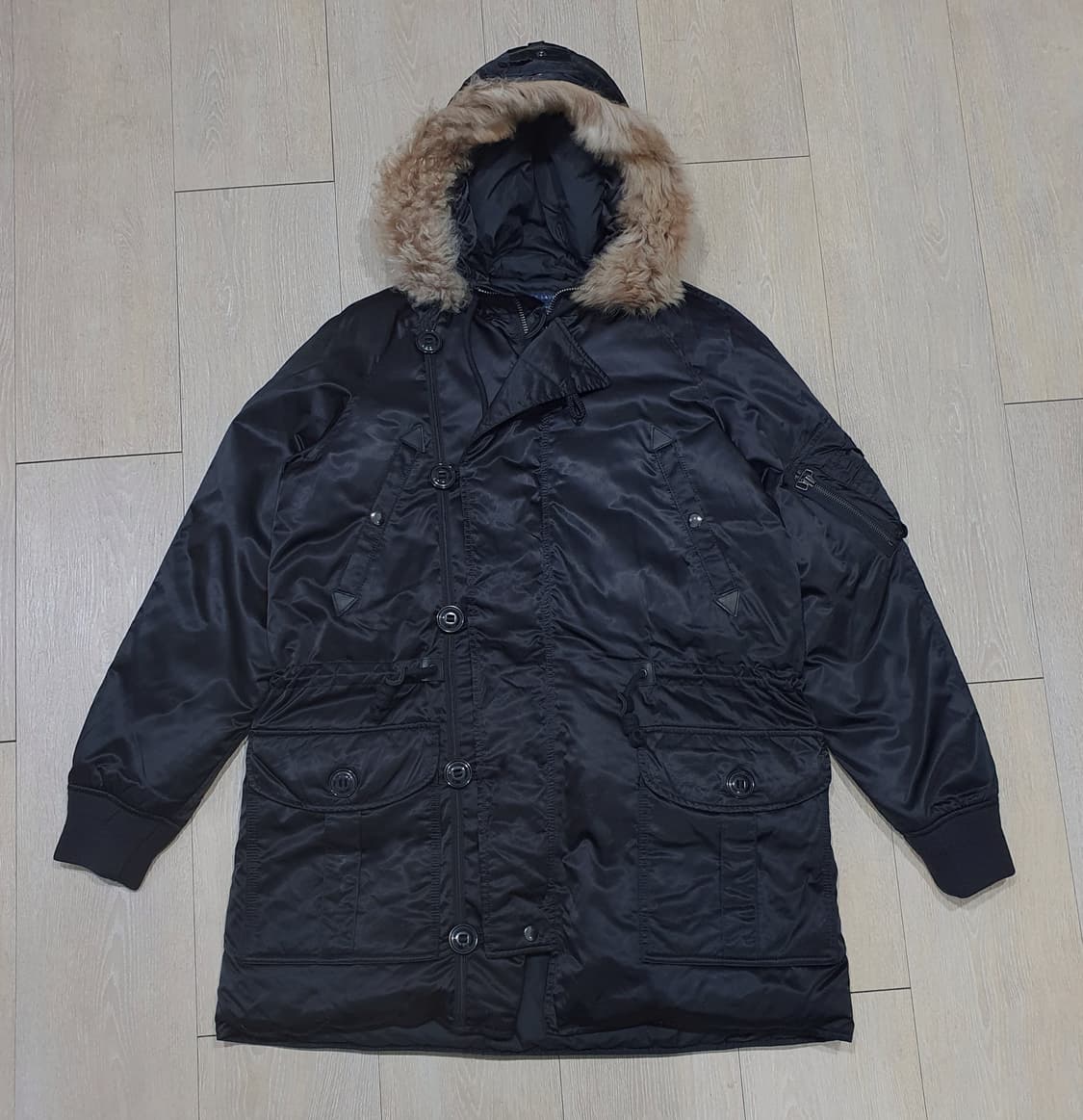 폴로 랄프로렌 덕다운 n3b 블랙 s (100) 여성 66-77 상품이미지1