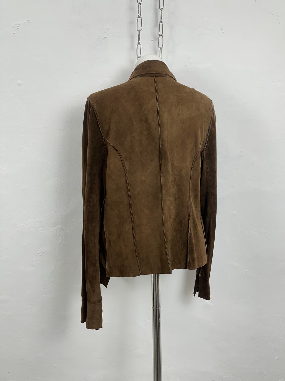 Suede Drape Open Jacket 상품이미지3