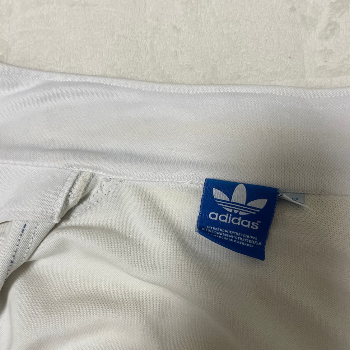 아디다스 화이트+블루 져지 상품이미지10