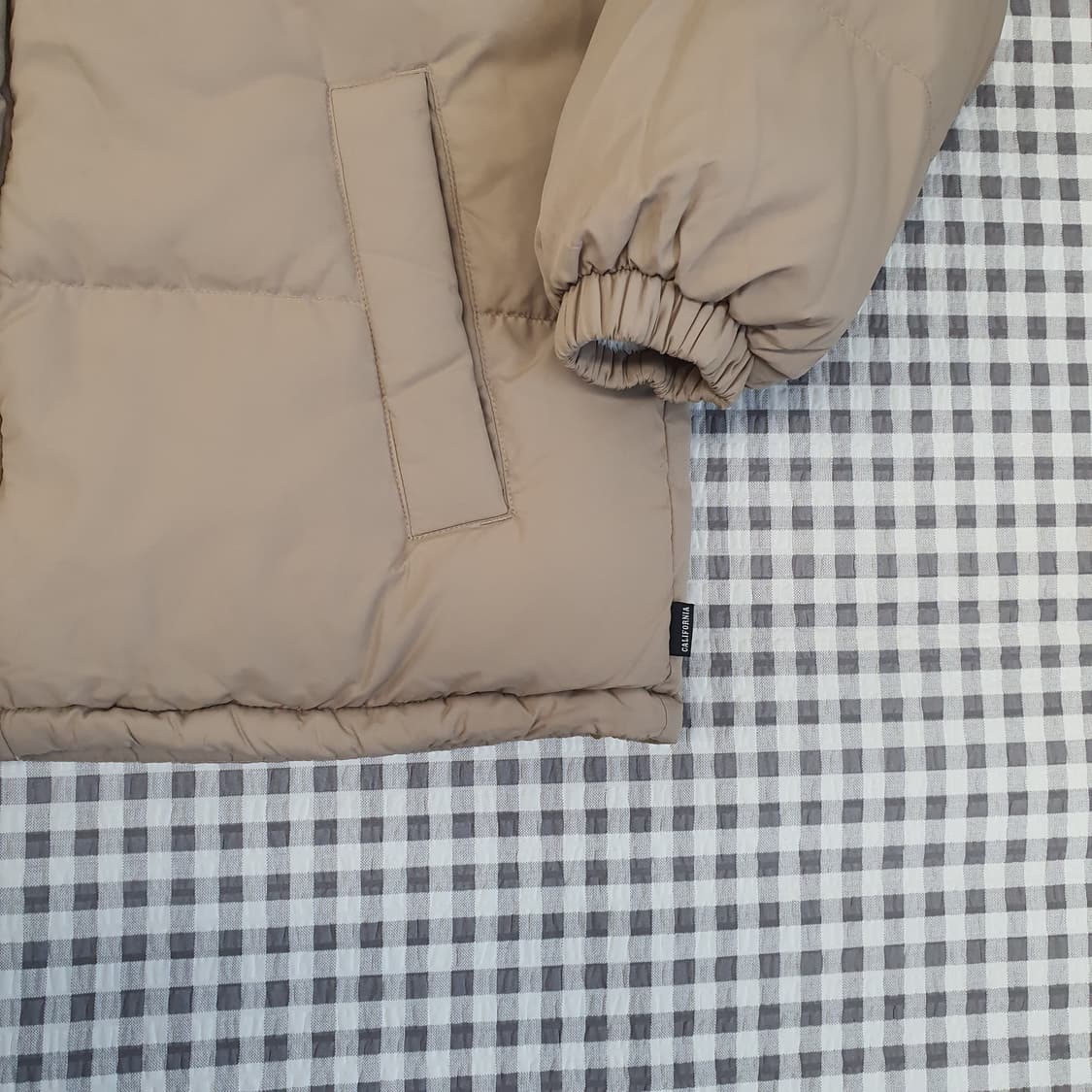 후아유 오리털 양면 점퍼 남자95~100 상품이미지4