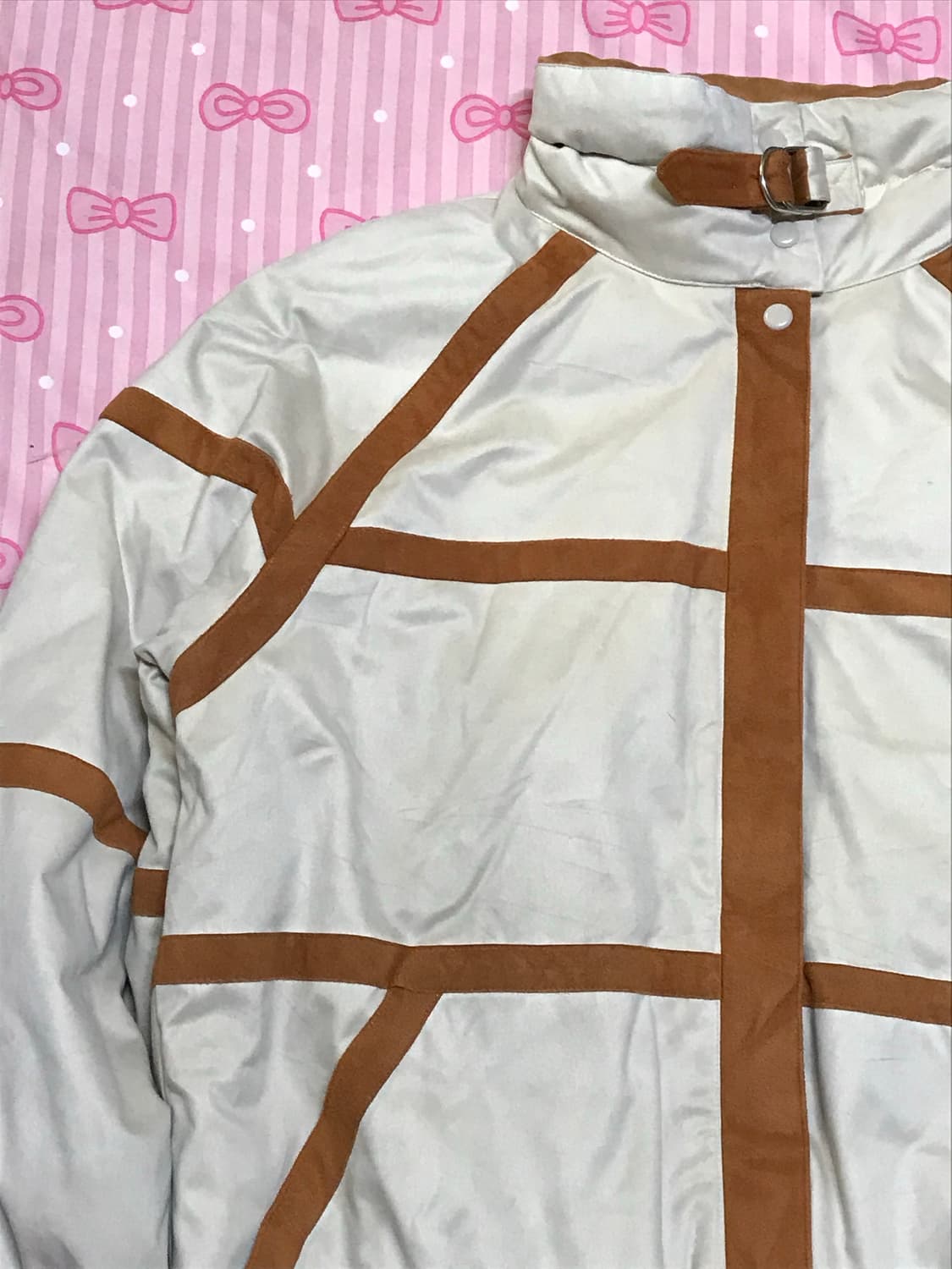 꾸레쥬 2000s 아카이브 패딩 점퍼 y2k 갸루 상품이미지4