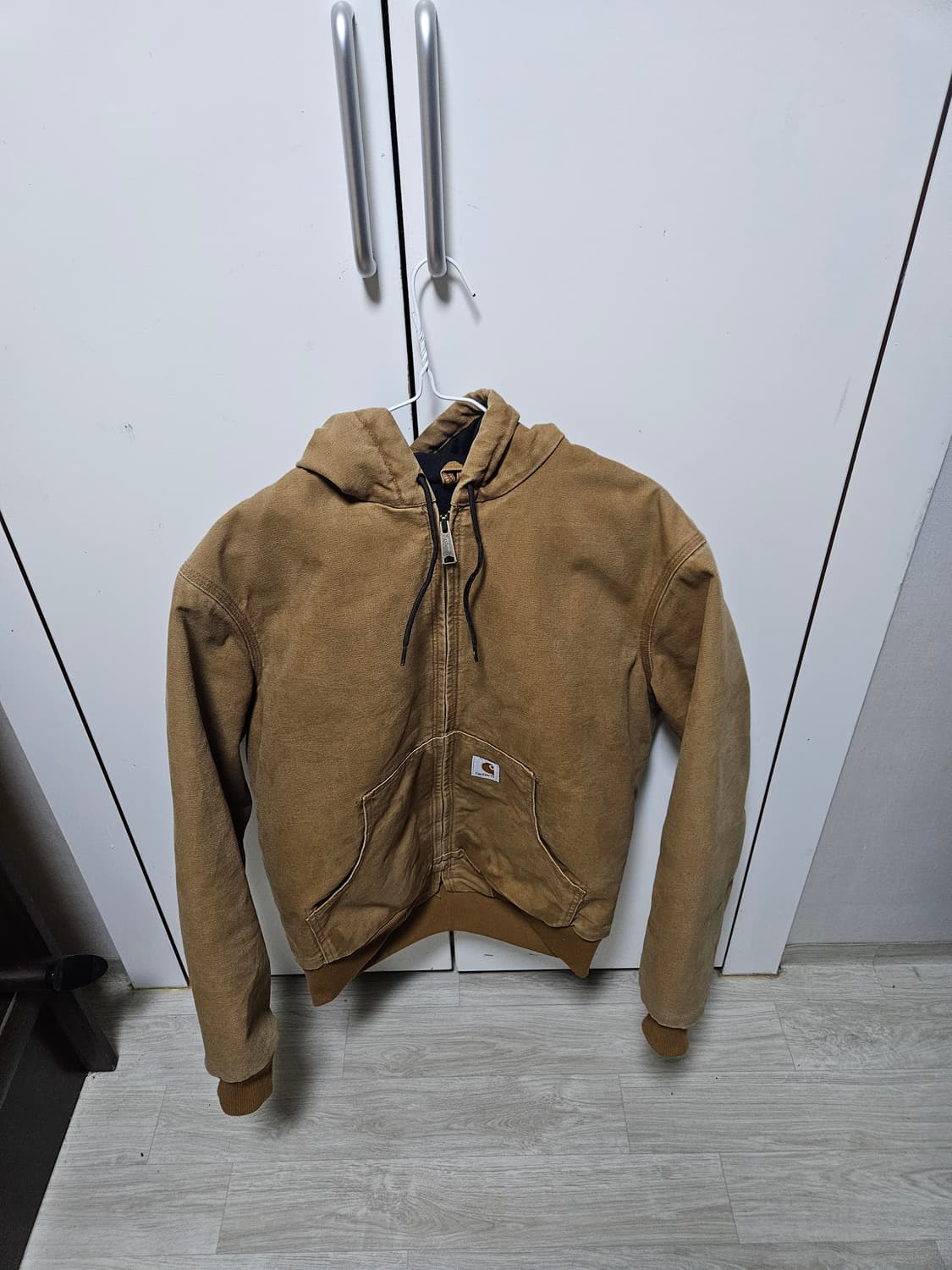 칼하트 덕 액티브 자켓 브라운 s사이즈 상품이미지1