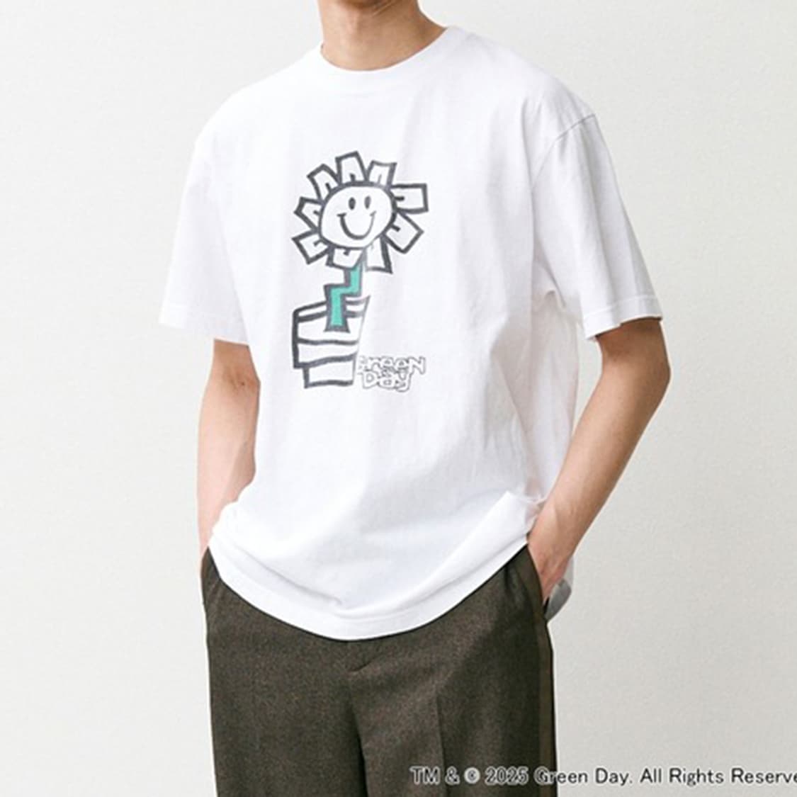 Johnbull Greenday Flower Tee 상품이미지3